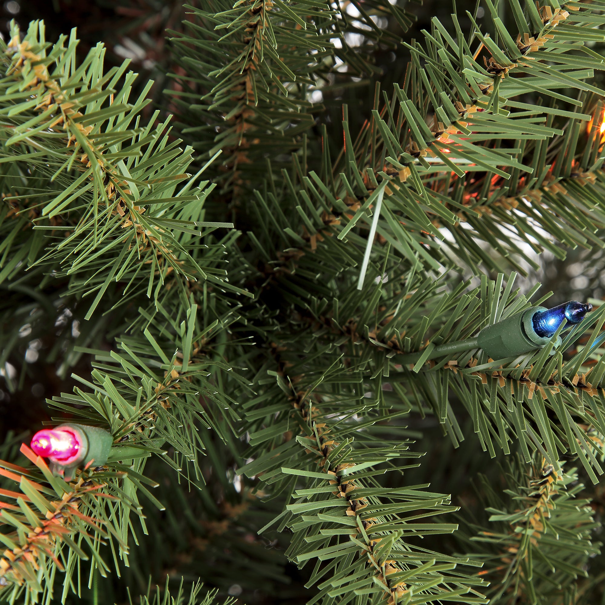 4.5ft Pre-Lit Slim Fraser Fir Christmas Tree